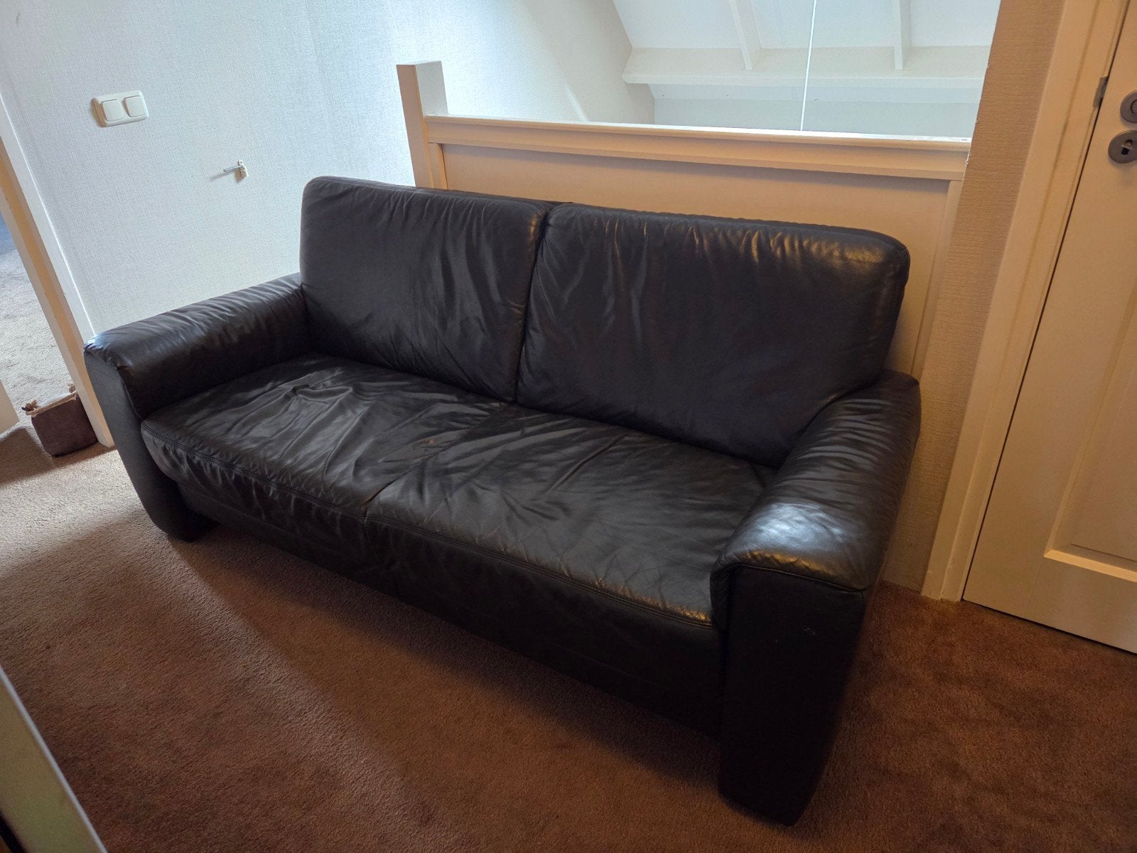 Gratis!!! 2 zits bank, Ophalen, Gebruikt, 150 tot 200 cm, Tweepersoons