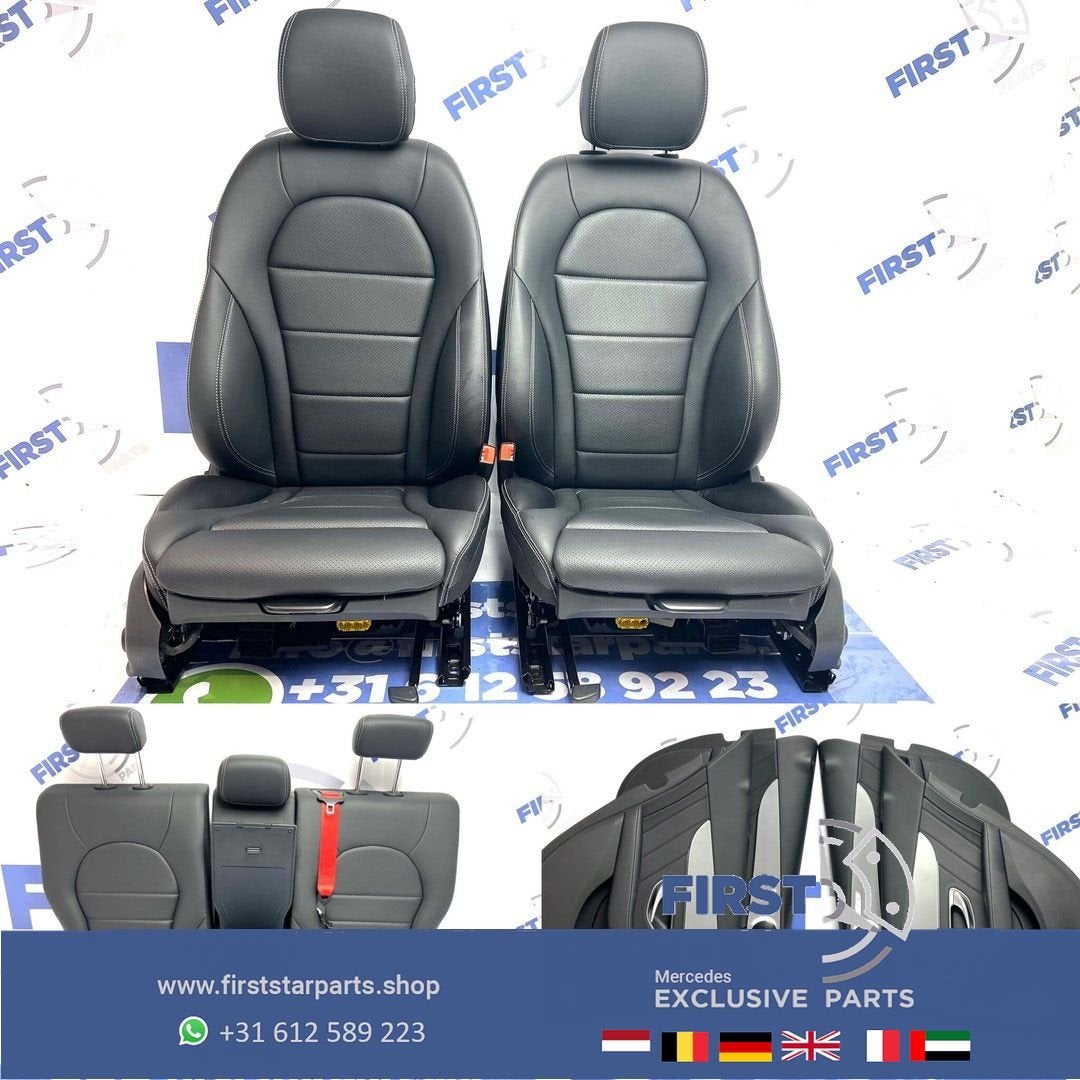 W205 C43 AMG interieur Mercedes C Klasse 2020 stoelen Ledere, Auto-onderdelen, Interieur en Bekleding, Gebruikt, -, Ophalen of Verzenden