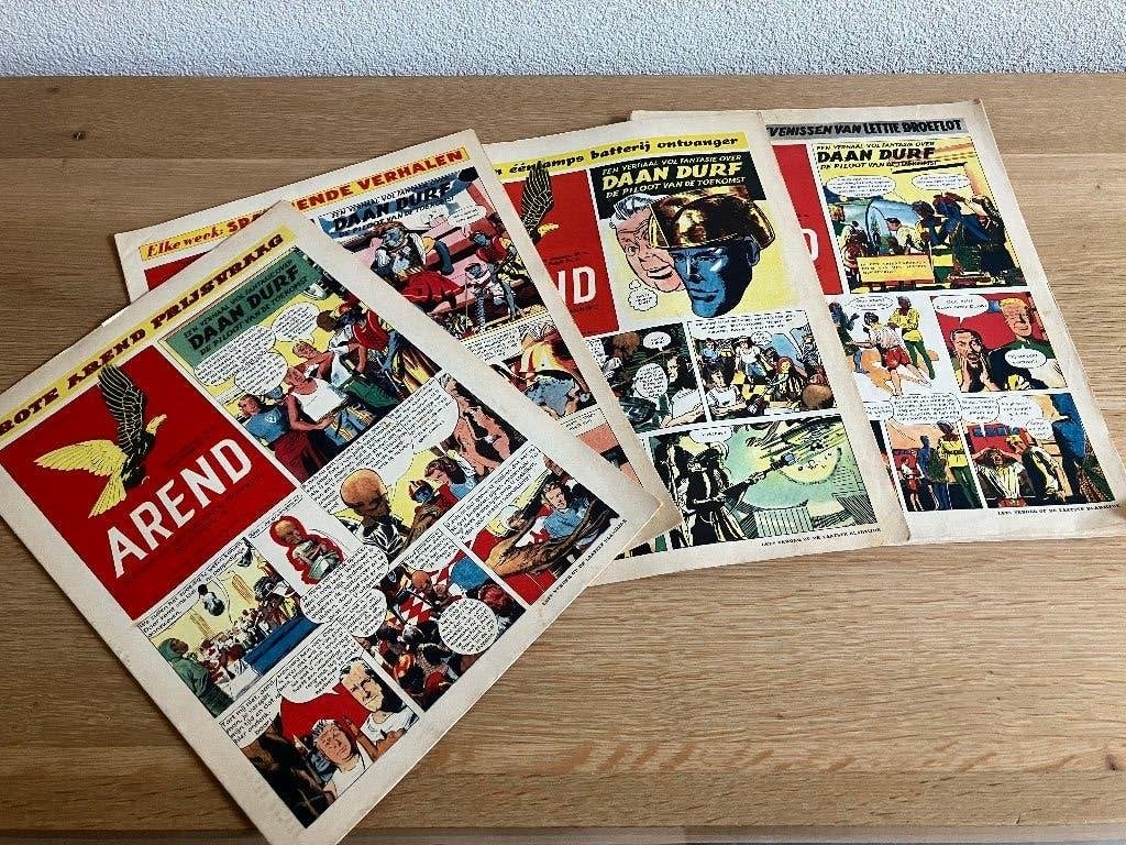 Arend Jeugdweekblad 2e Jaargang 9 nummers 1956., Gelezen, Ophalen of Verzenden, Diverse tekenaars en schrijvers, Meerdere stripboeken