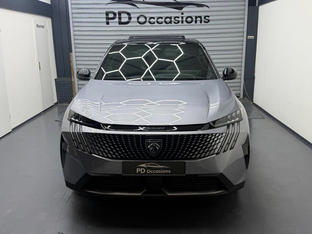 Peugeot 3008 1.2 Hybrid 145 GT - Pano - Focal - (360) Camera, Auto's, Peugeot, 145 pk, Zwart, 1199 cc, Leder en Stof