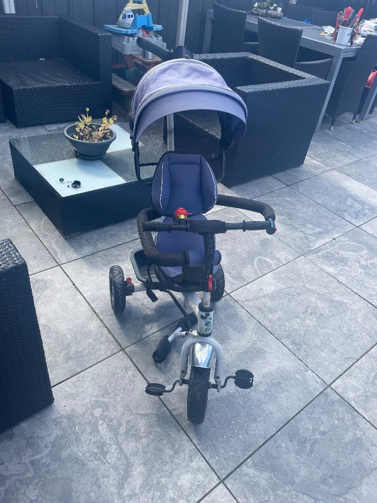 ECOTOYS 6-in-1 driewieler, Ophalen, Gebruikt, Eco toys, Duwstang
