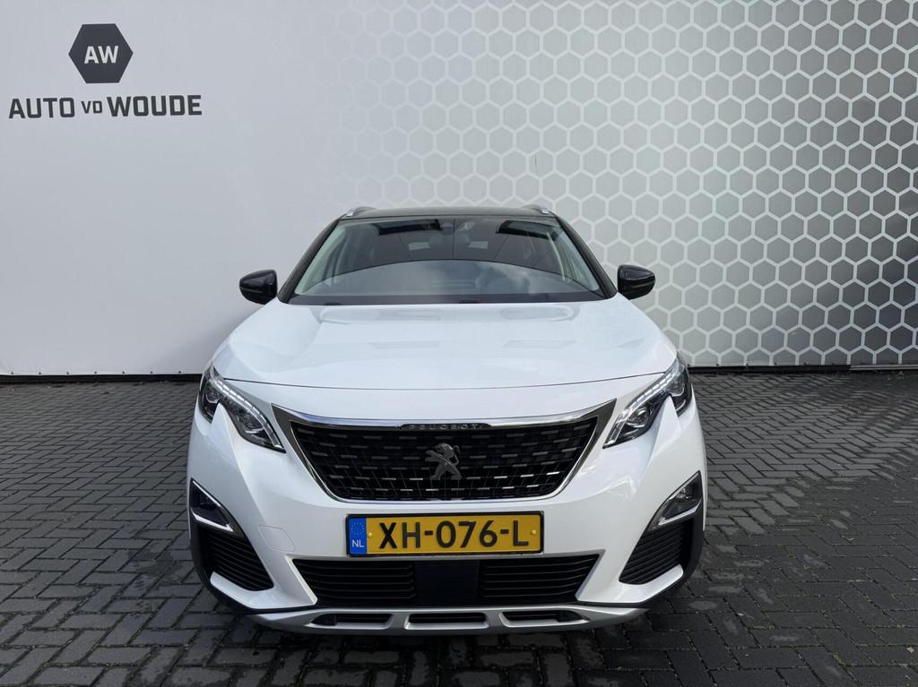 Peugeot 5008 1.6 184PK GT-Line 7 zits Automaat Leer Stoelver, Gebruikt, 4 cilinders, 181 pk, 7 stoelen