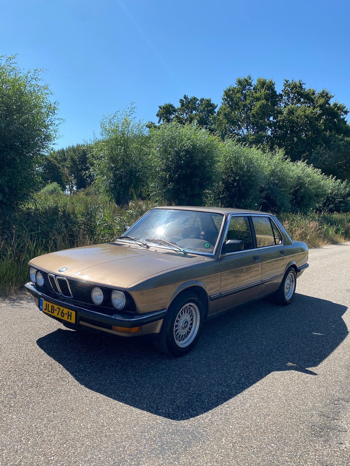 BMW e28 525e 1985 Bruin, Auto's, 2674 cc, 122 pk, Bruin, Handgeschakeld
