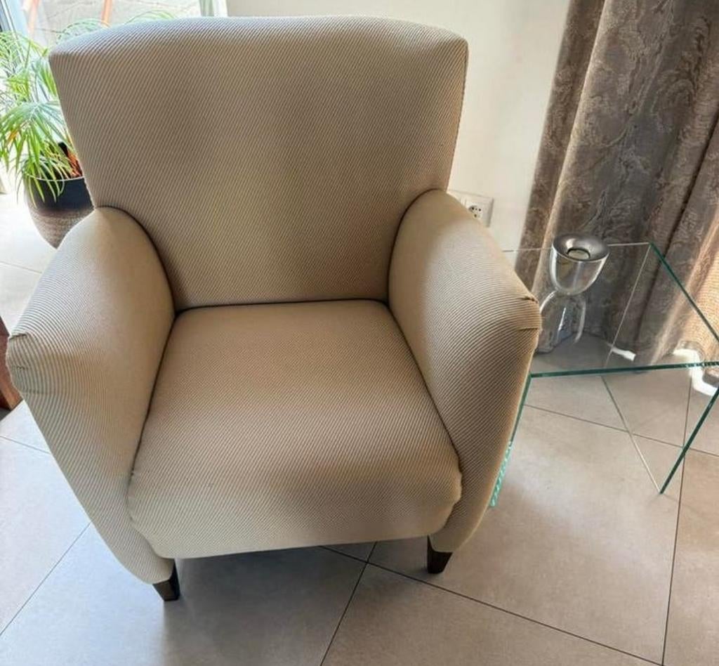 Prachtige oude fauteuil in top staat, Ophalen, Klassiek, 75 tot 100 cm, Zo goed als nieuw