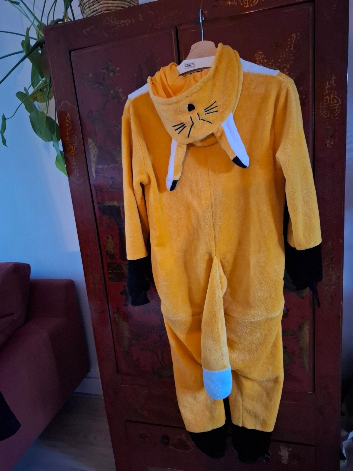 KIMU Vossen Onesie Maat 146-152, Ophalen of Verzenden, Zo goed als nieuw, KIMU, Jongen of Meisje