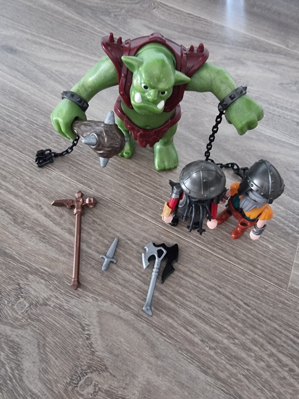 Playmobil 6004 Reuzen Trol met Dwergen, Ophalen of Verzenden