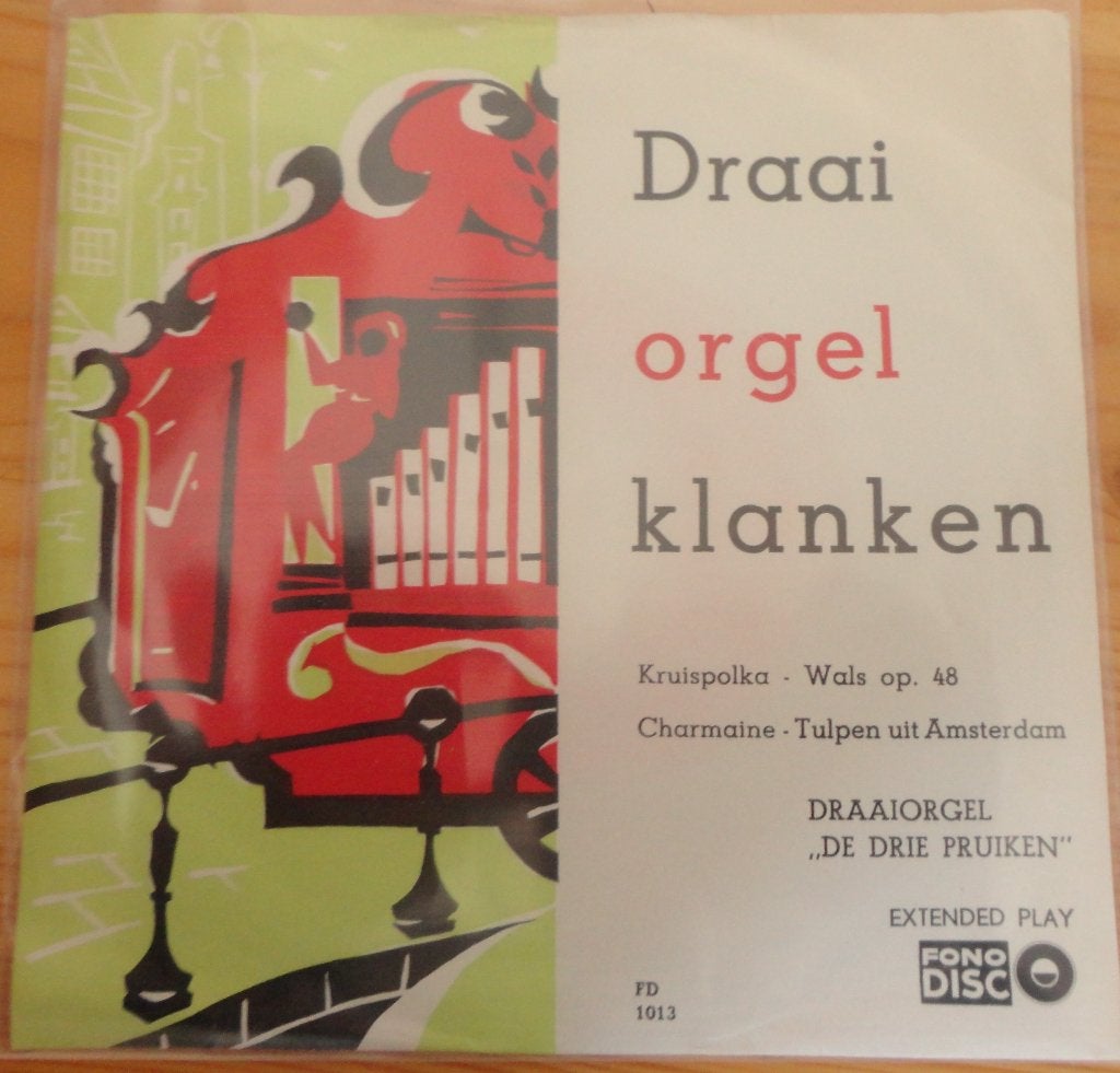 De drie Pruiken > Draaiorgel klanken, Ophalen of Verzenden, Gebruikt, 7 inch, Nederlandstalig