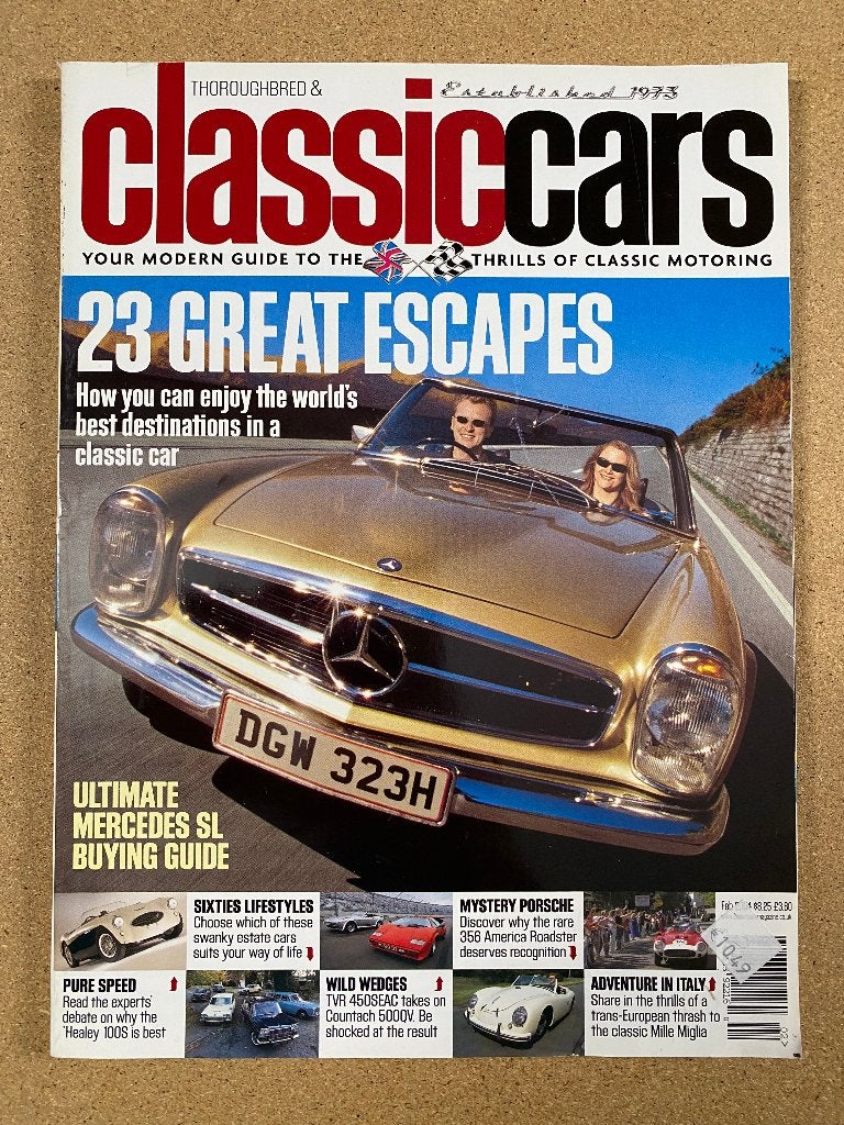 Thoroughbred & Classic Cars February 2004 Engels, Verzenden, Gelezen, Algemeen