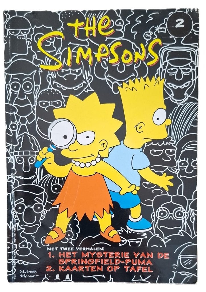 The Simpsons – Deel 2 – twee verhalen – comic – NL editie, Gelezen, Matt Groening, Eén stripboek, Ophalen of Verzenden