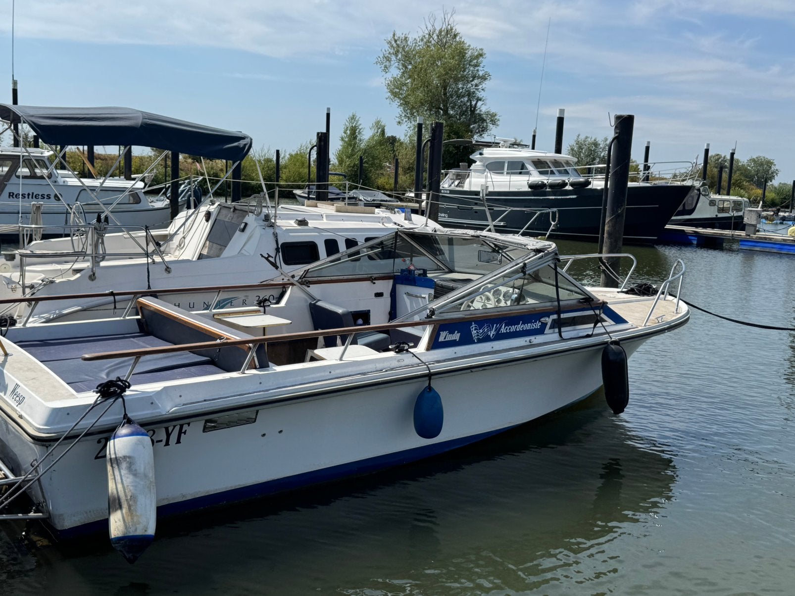 Speedboot windy 22, Benzine, Gebruikt, Binnenboordmotor, Windy