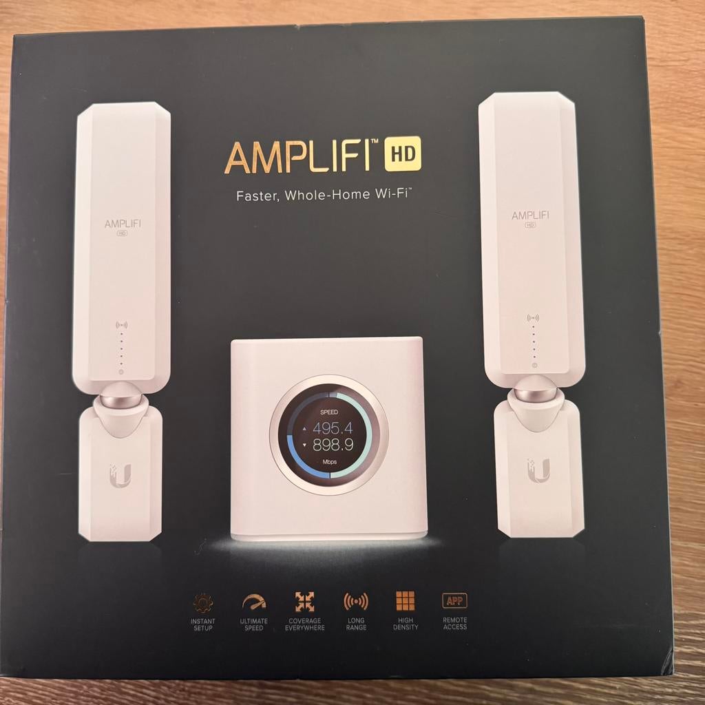 Ubiquiti AmpliFi HD Mesh, Computers en Software, Routers en Modems, Ophalen of Verzenden, Zo goed als nieuw, Router, Ubiquiti