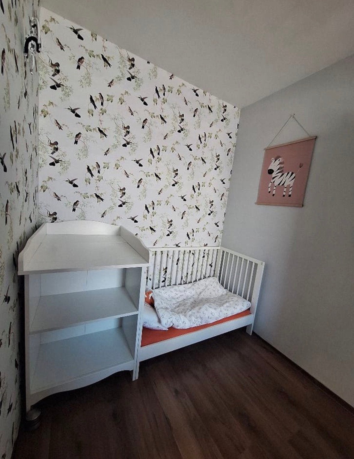 Complete baby/peuterkamer van IKEA met veel toebehoren, Ophalen, Zo goed als nieuw, Jongetje of Meisje