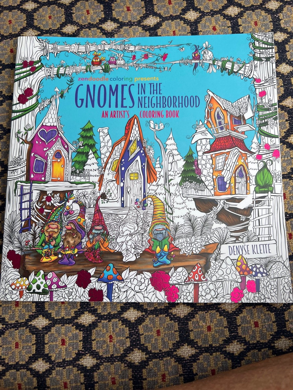 Zendoodle Coloring: Gnomes in the Neighborhood kleurboek, Ophalen of Verzenden, Gelezen