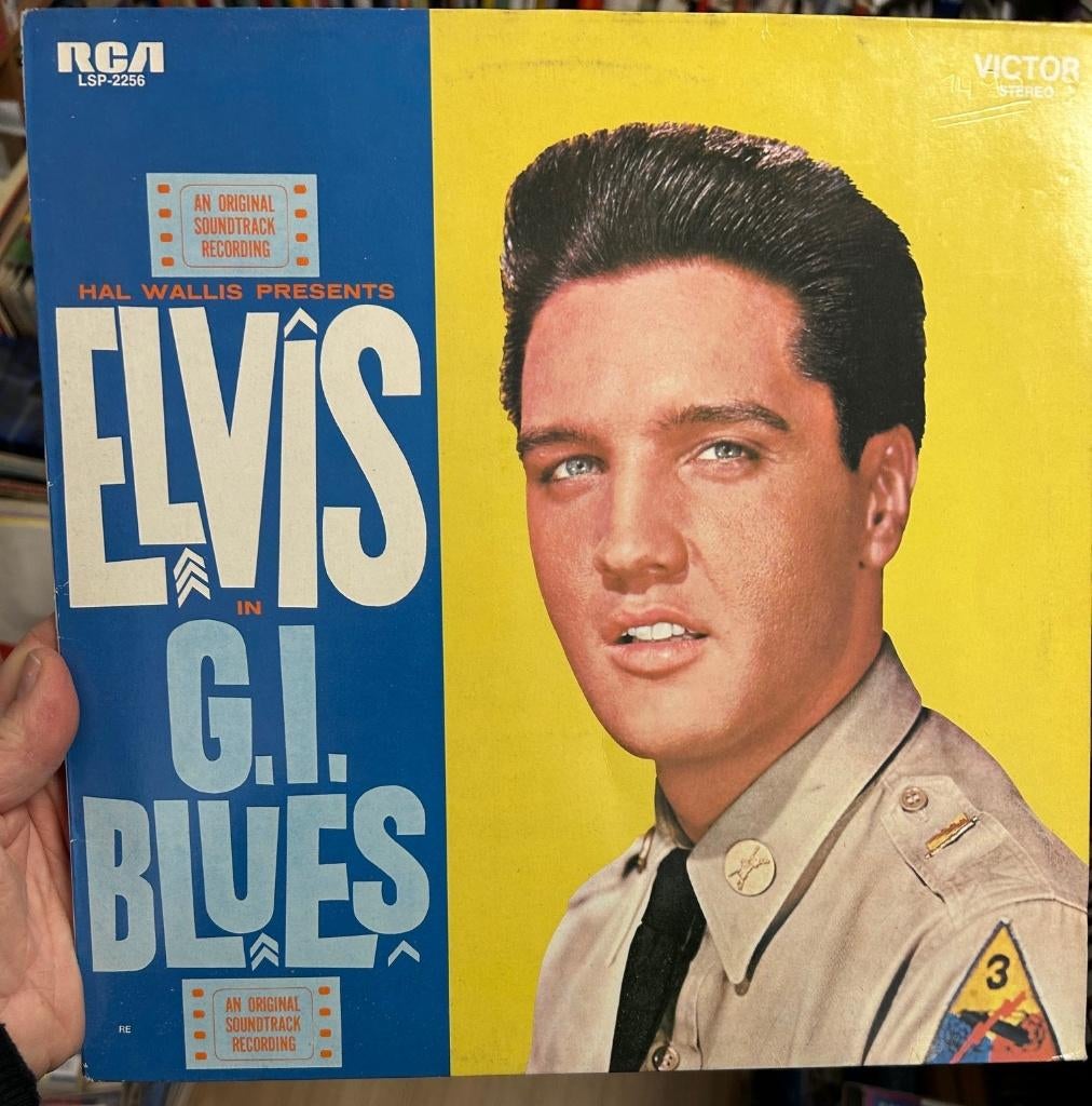 Elvis Presley: G.I. Blues (lp), Cd's en Dvd's, Vinyl | Rock, Zo goed als nieuw, Rock-'n-Roll, 12 inch, Ophalen of Verzenden