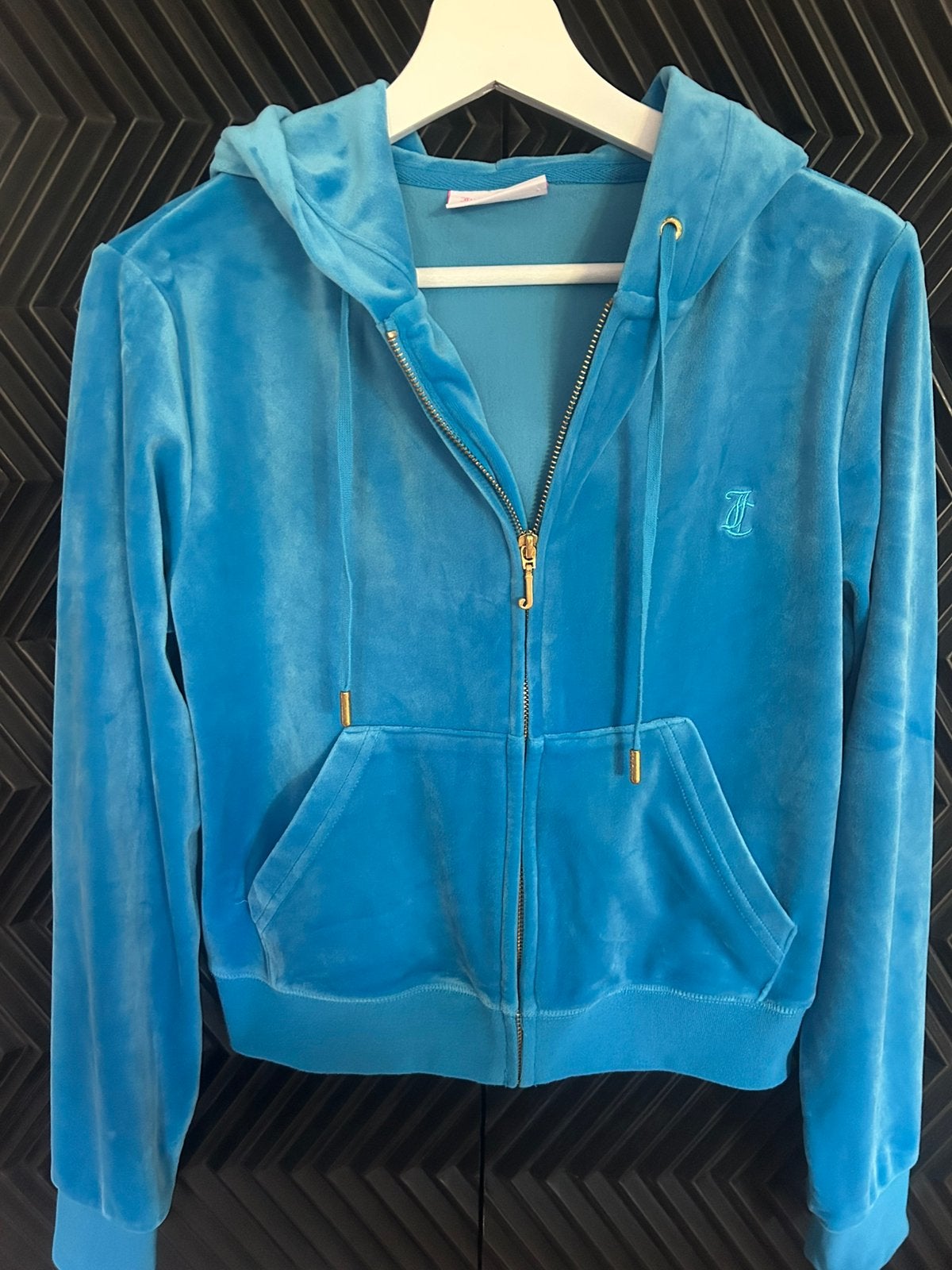 Juicy Couture sport sweater, Ophalen of Verzenden, Zo goed als nieuw, Maat 38/40 (M), Blauw