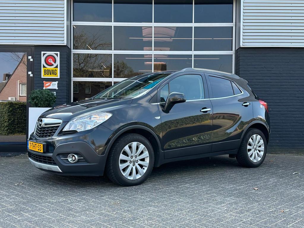 Opel Mokka 1.4 T Cosmo Turbo X, 4x4 Automaat, Bluetooth, Cam, Gebruikt, Zwart, Origineel Nederlands, 1364 cc