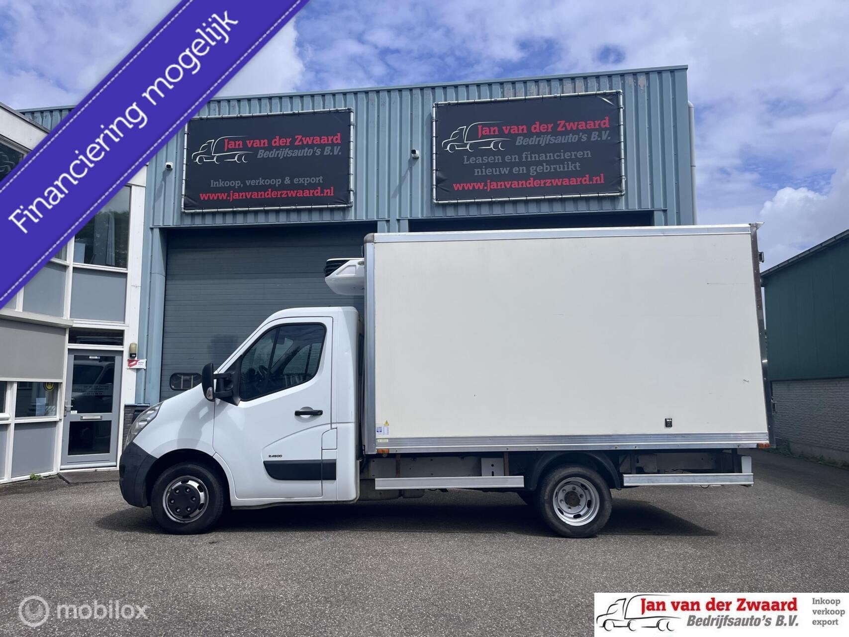 Opel Movano Koel vries auto 2.3 CDTI Koelwagen, Auto's, Gebruikt, 4 cilinders, Wit, Origineel Nederlands