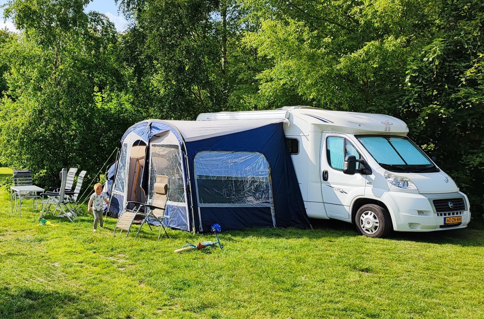 Starcamp sprinter camper voortent met zijtent, Ophalen of Verzenden, Gebruikt