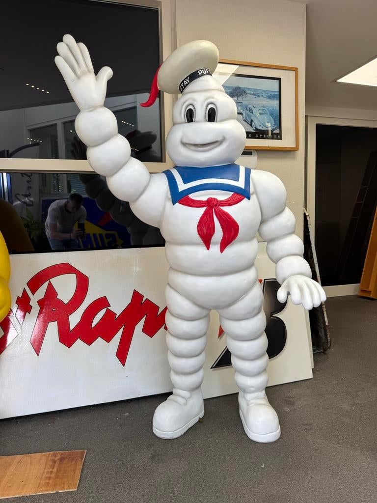 Grote Stay Puft Marshmallow Man Beeld - Ghostbusters, Ophalen, Gebruikt, ., .