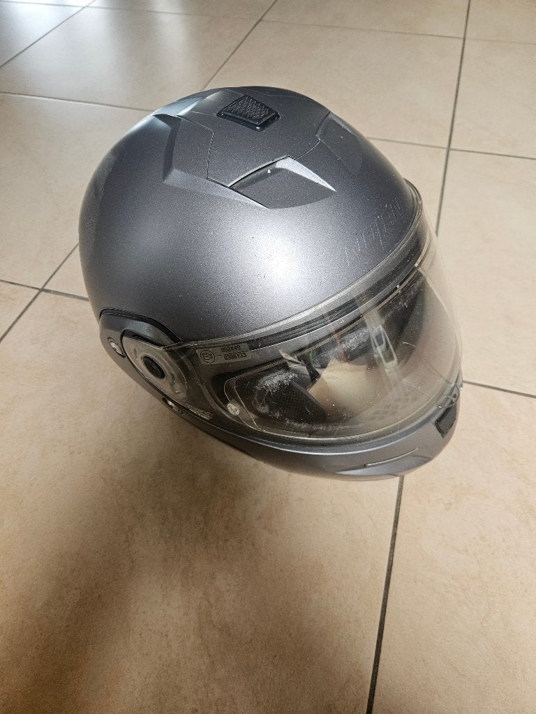 motorhelm inclusief ingebouwde bluetooth headset, Heren, Integraalhelm, L, Tweedehands