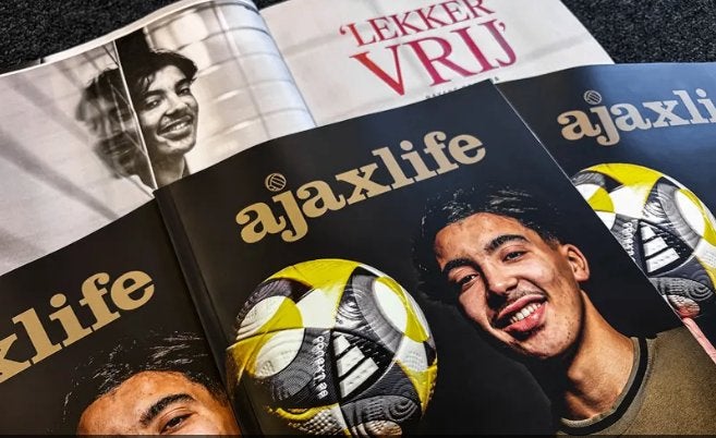 AJAX Life Magazine nummer 6 Januari 2026 - nieuw -, Verzamelen, Sportartikelen en Voetbal, Ophalen, Nieuw, Ajax, Boek of Tijdschrift