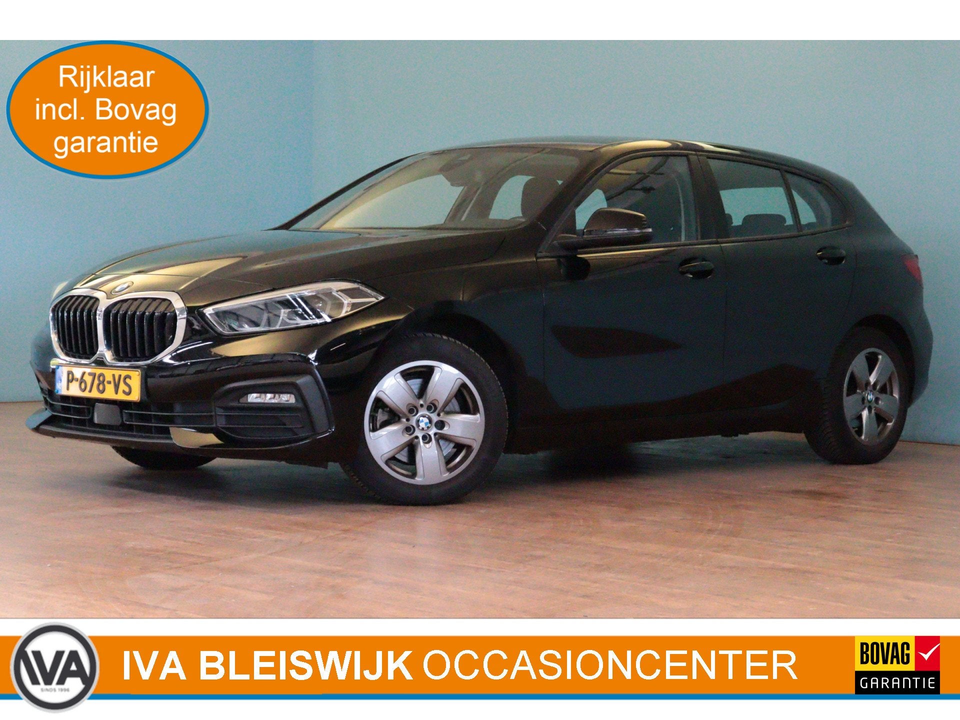 BMW 1-serie 118i Business Edition Automaat | NAVI | CLIMA |, Auto's, 136 pk, Gebruikt, Zwart, Origineel Nederlands