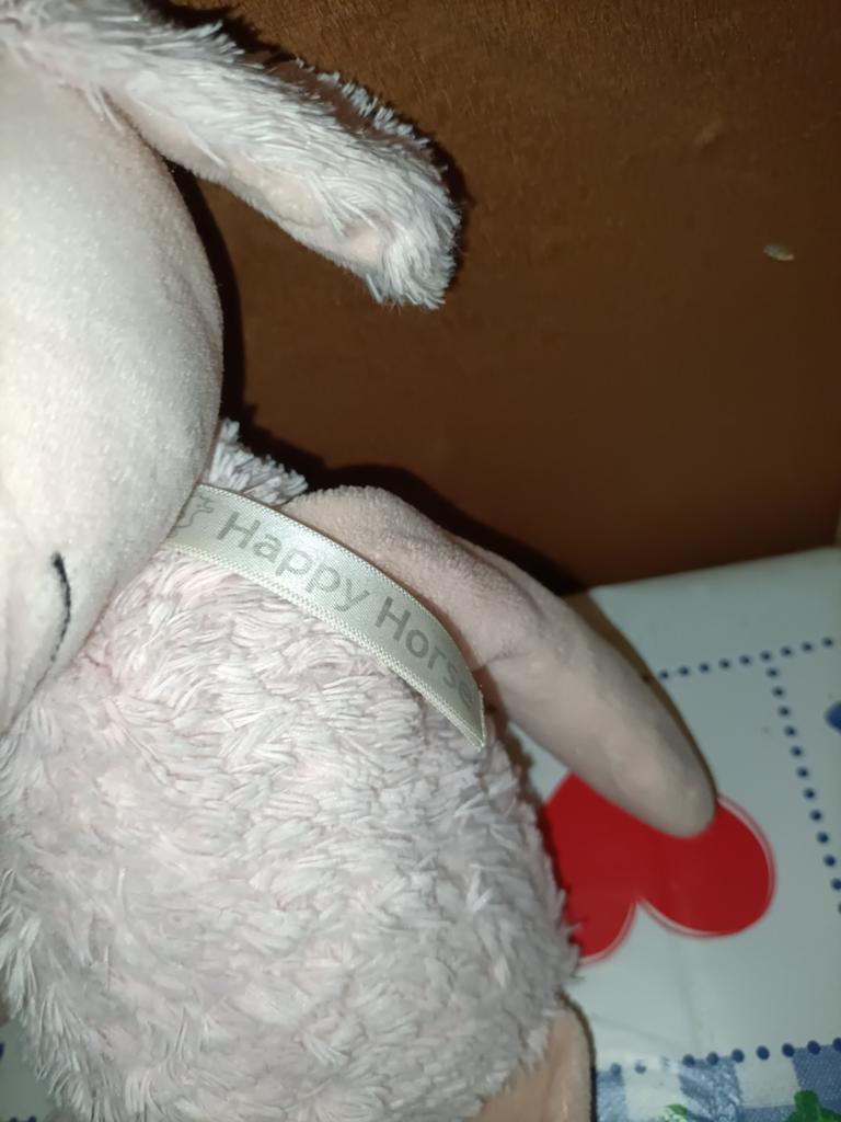 Happy Horse roze poedel knuffel 34 cm groot, Ophalen of Verzenden, Zo goed als nieuw, Overige typen