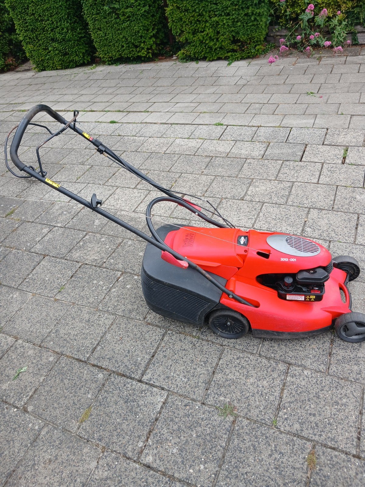 B&s grasmaaier, benzine, gebruikt, Cirkelmaaier, Gebruikt, Onbekend, Ophalen of Verzenden