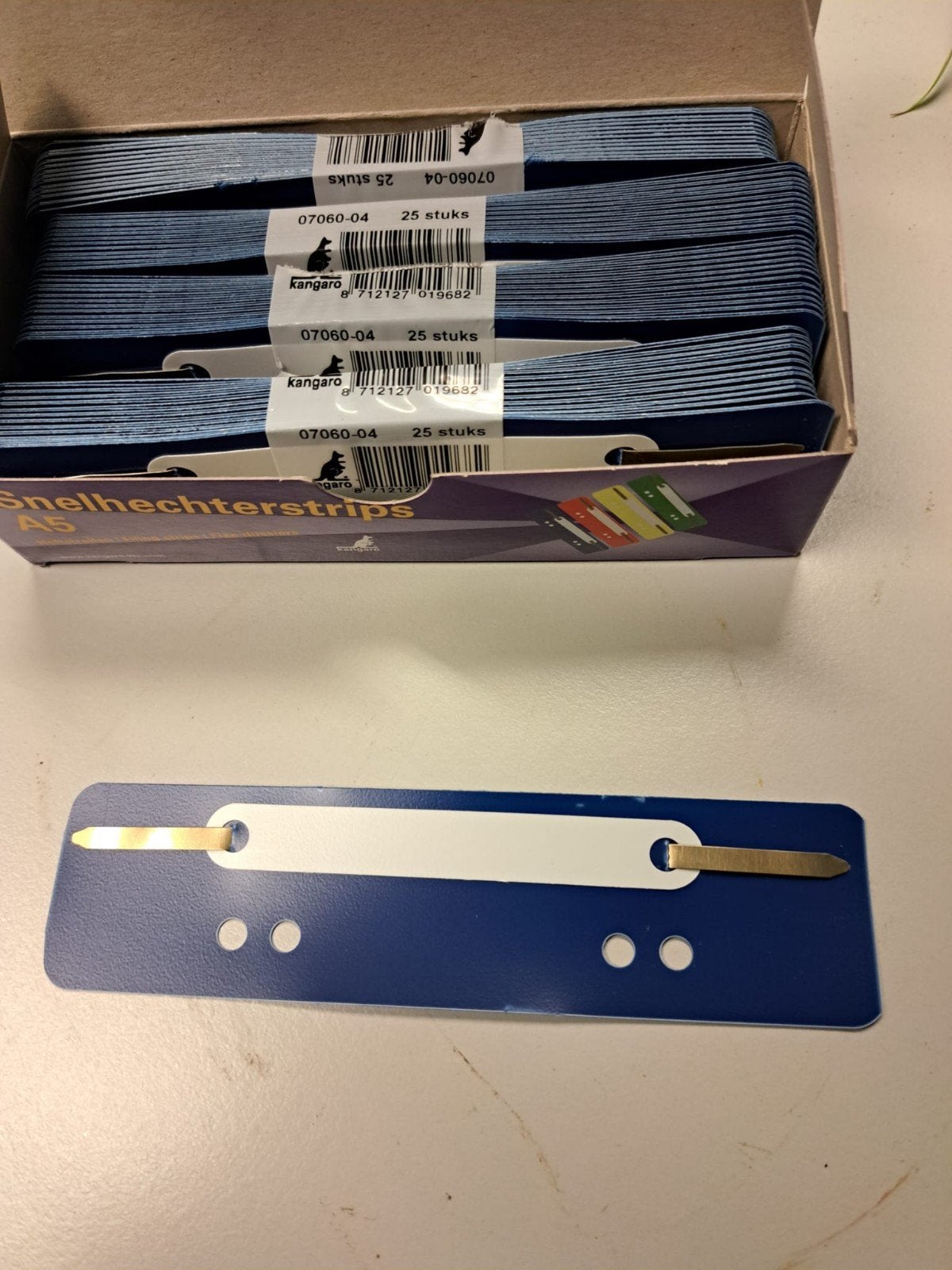 800x Nieuwe Snelhechters Strips Donkerblauw, Diversen, Papierwaren, Ophalen of Verzenden