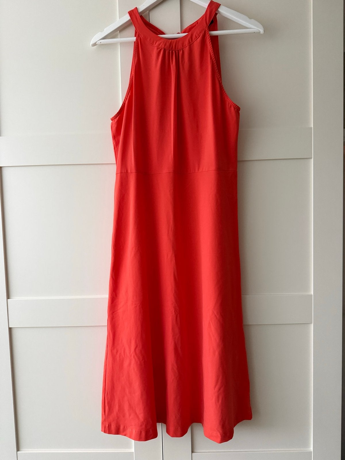 Expresso Oranje Zomerjurk A-lijn Travelstof Maat 38, Kleding | Dames, Maat 38/40 (M), Oranje, Ophalen of Verzenden, Knielengte