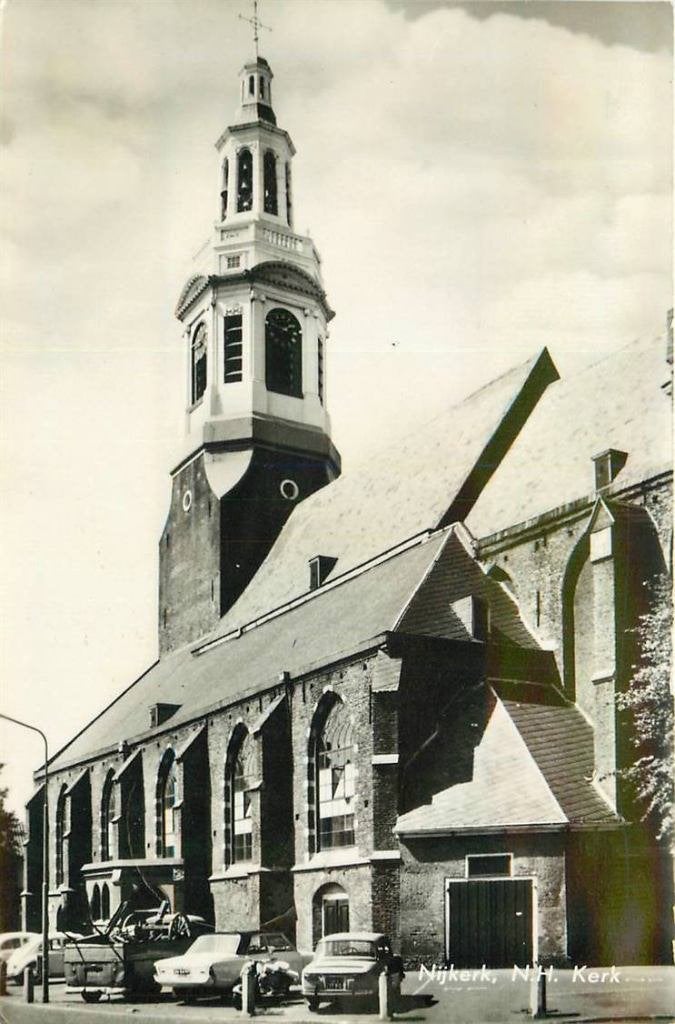 388-480-009 Nijkerk NH Kerk, Verzenden, Voor 1920, Gelderland