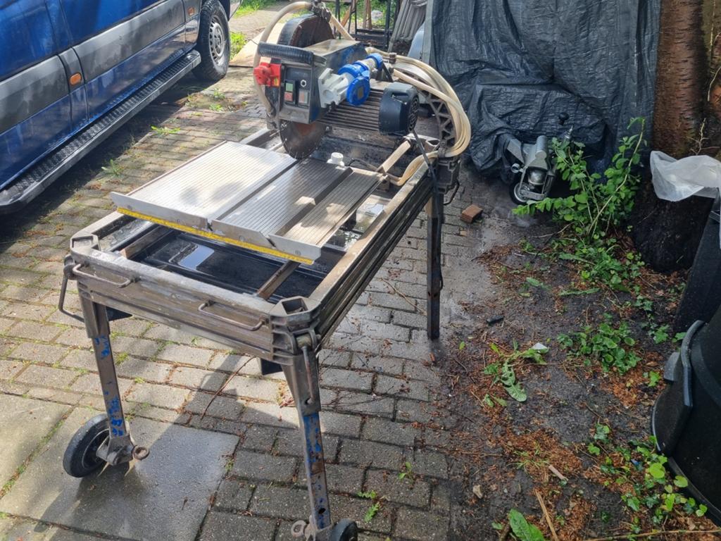 Professionele Tegelzaag met Diamant Zaagblad, Ophalen, Gebruikt, 70 mm of meer, Overige typen