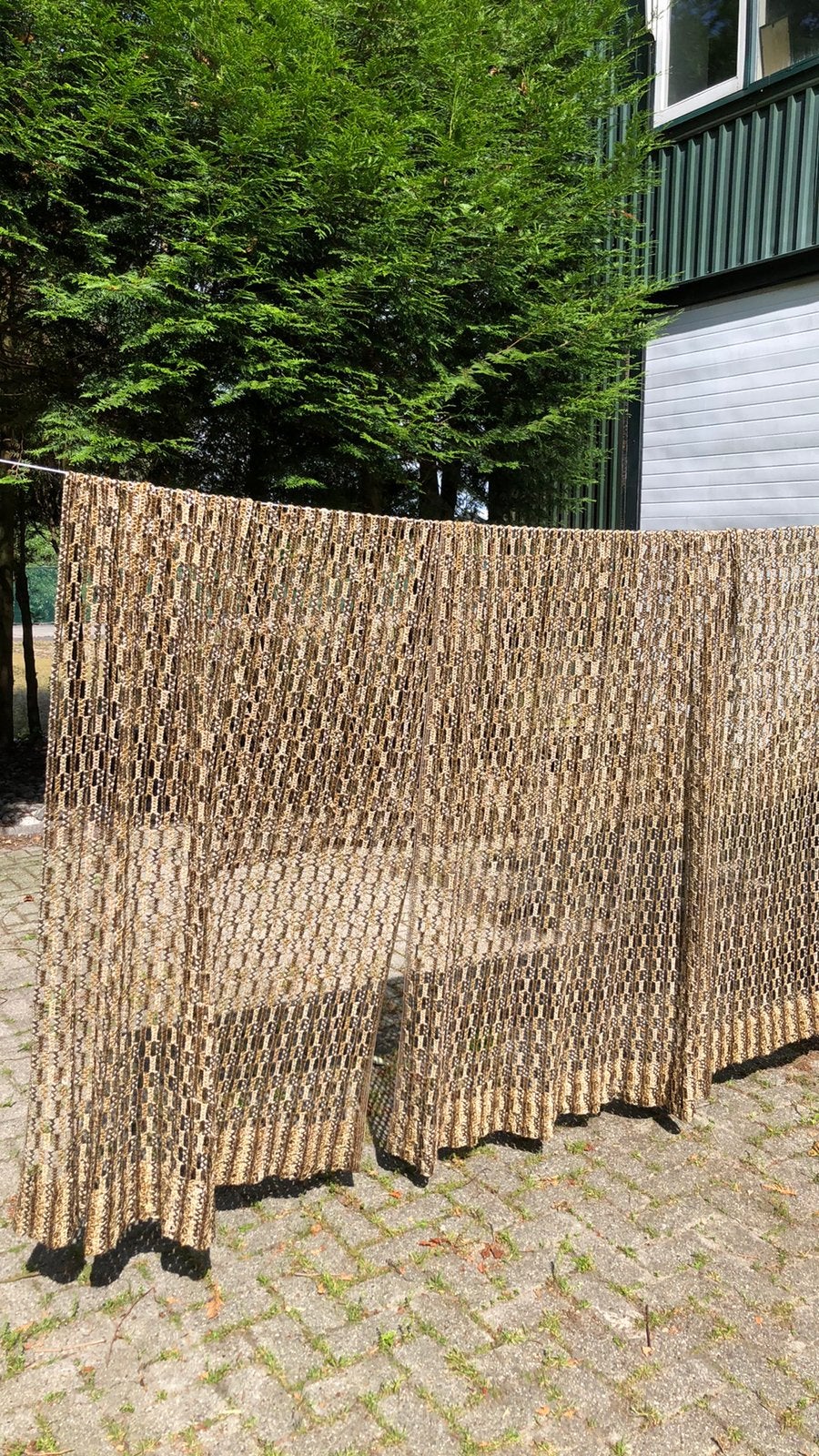 Vintage vitrage/gordijnen, Ophalen of Verzenden, Huis en Inrichting