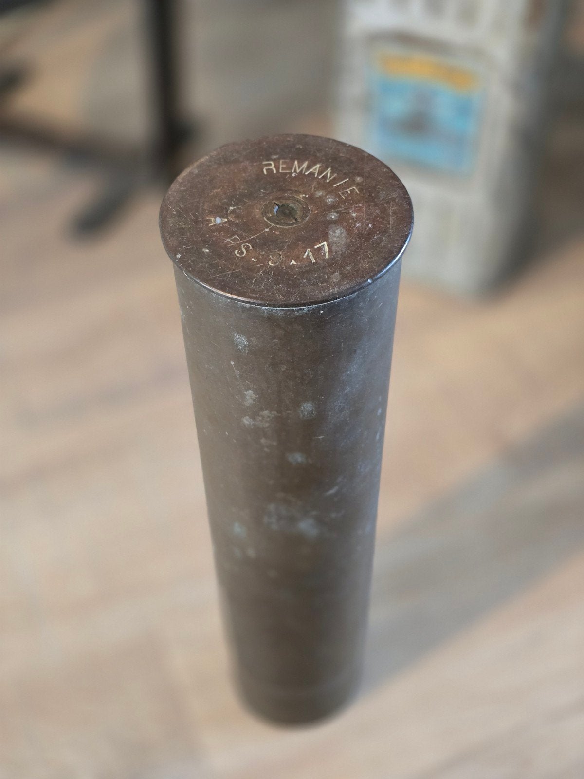 Zeldzame antieke WO I granaathuls van september 1917, Verzamelen, Militaria | Algemeen, Ophalen of Verzenden, Landmacht, Nederland