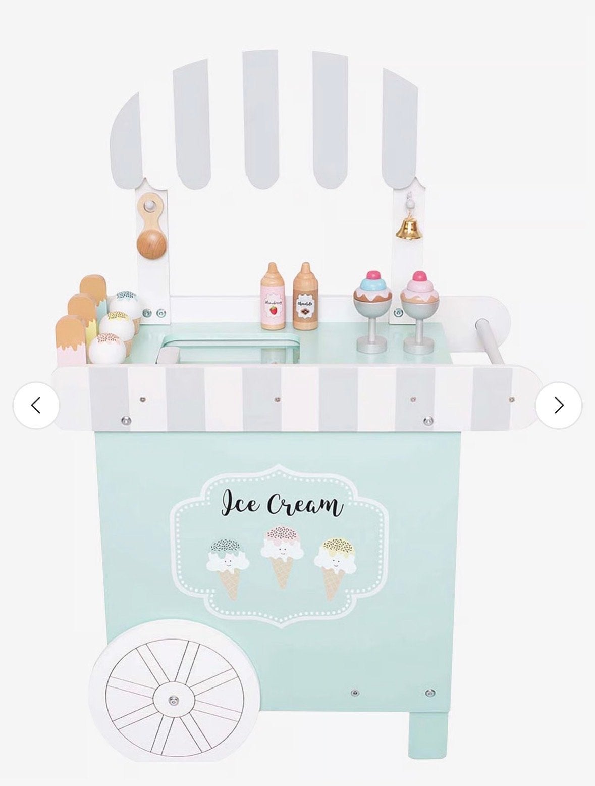 Houten Jabadabado IJskraam - Zo goed als nieuw, Kinderen en Baby's, Ophalen, Zo goed als nieuw, Meubelstuk of Keukentje