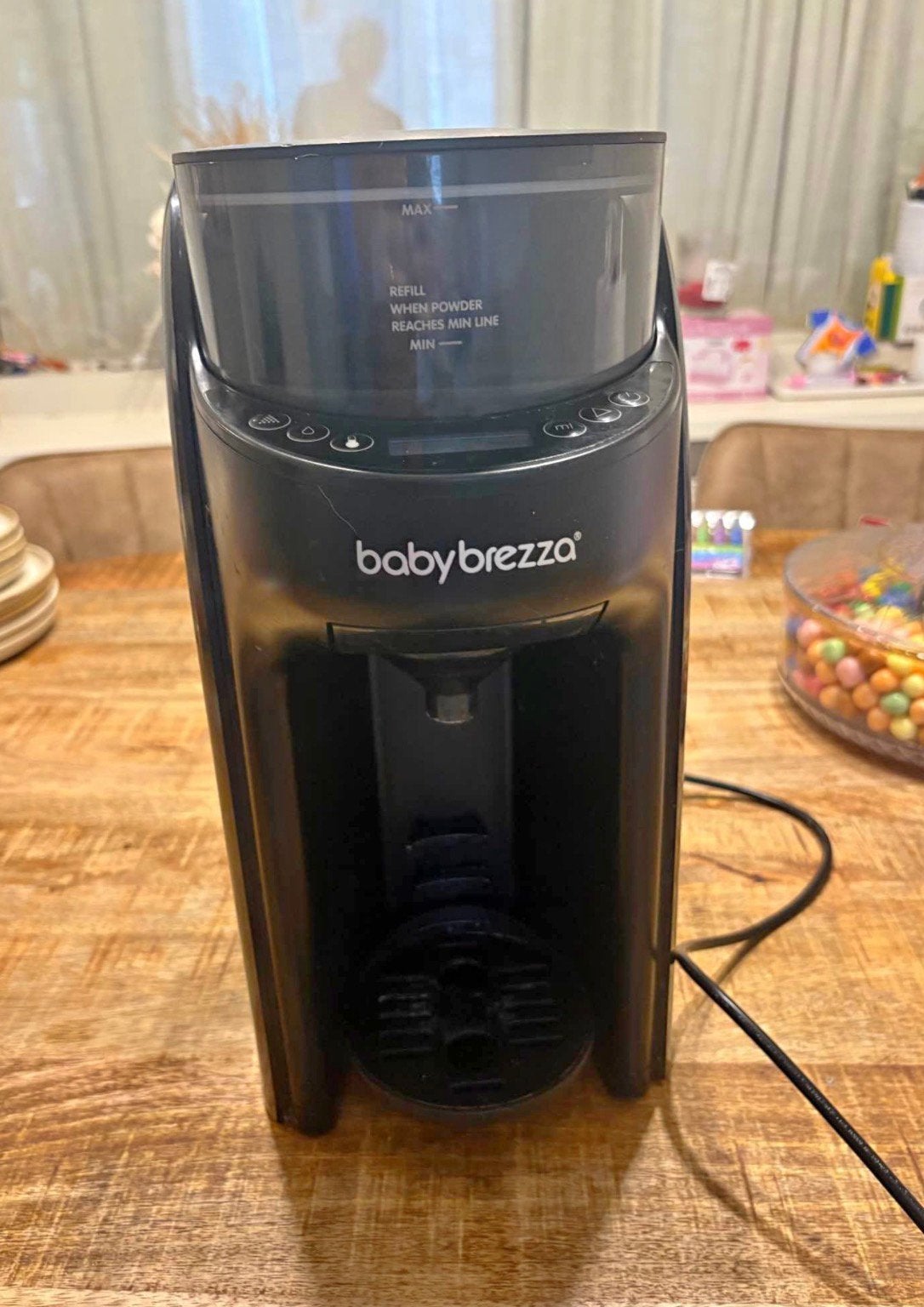 Babybrezza formula pro advanced ZGAN!, Automatisch, Ophalen of Verzenden, Zo goed als nieuw, Flessenmaker