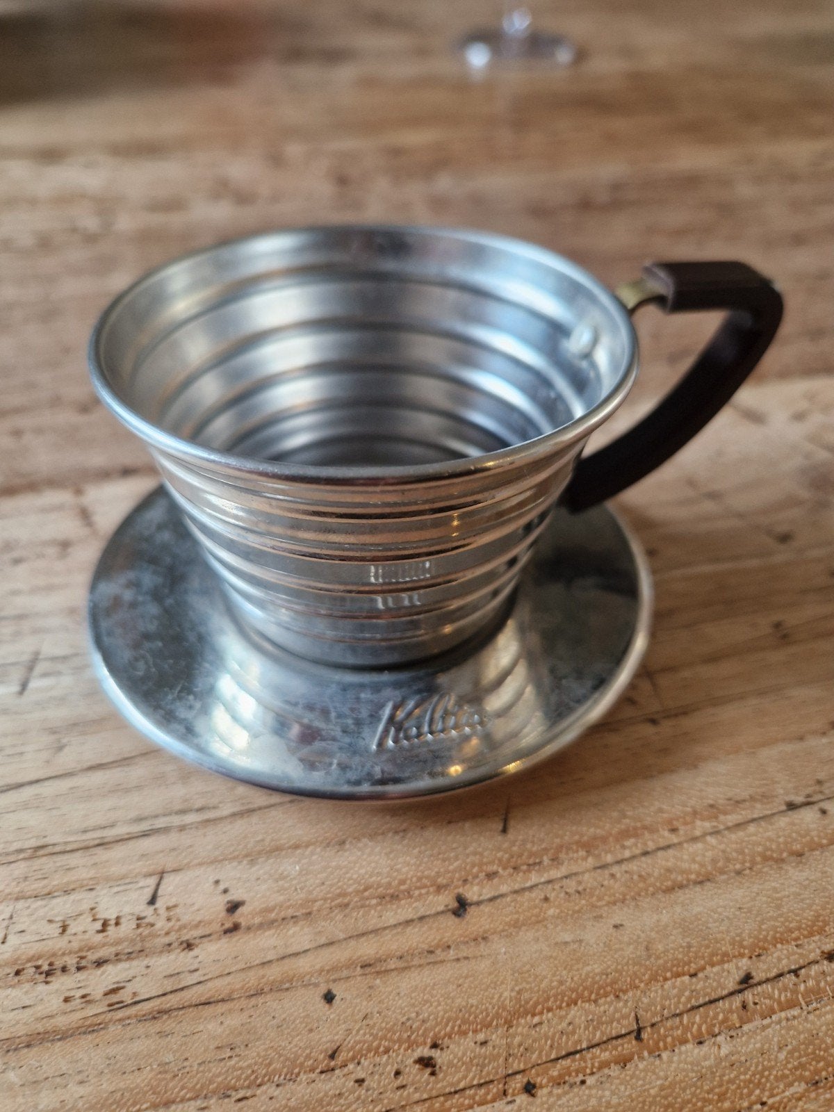 Kalita Wave 155 - Pour Over Koffie Dripper, Ophalen of Verzenden, Zo goed als nieuw