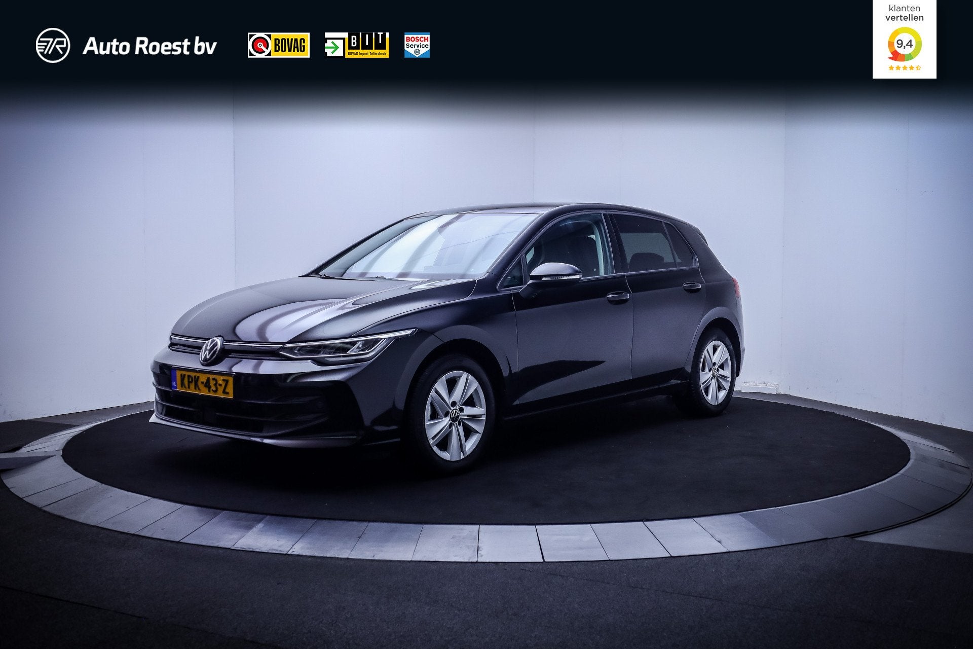 Volkswagen Golf 1.5 TSI 150pk LIFE Edition FULL LED | CARPLA, Stof, Zwart, 4 cilinders, 150 pk
