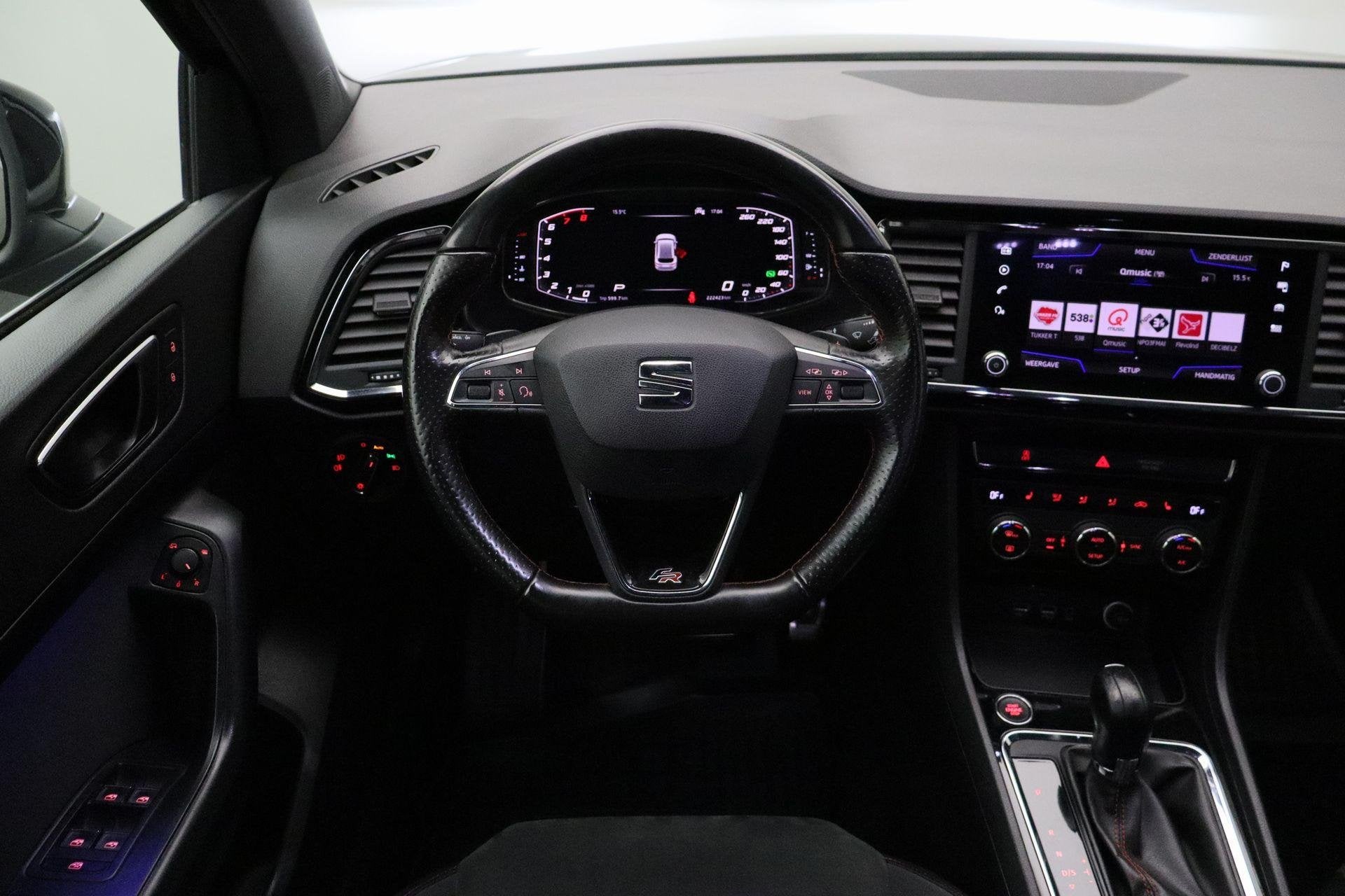 SEAT Ateca 1.5 TSI FR Business Intense Black 2020 | LPG | Na, Auto's, Stof, 4 cilinders, 150 pk, Ateca