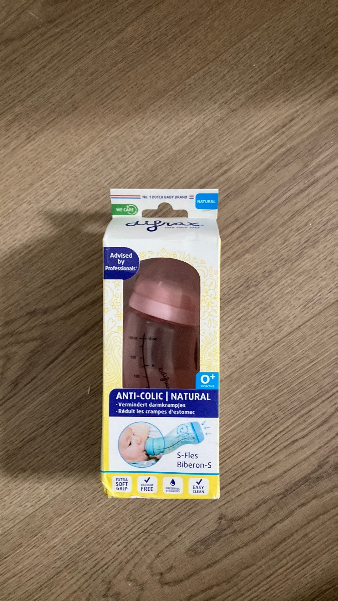 Difrax S-fles 170ml - Nieuw in doos, Ophalen of Verzenden, Nieuw