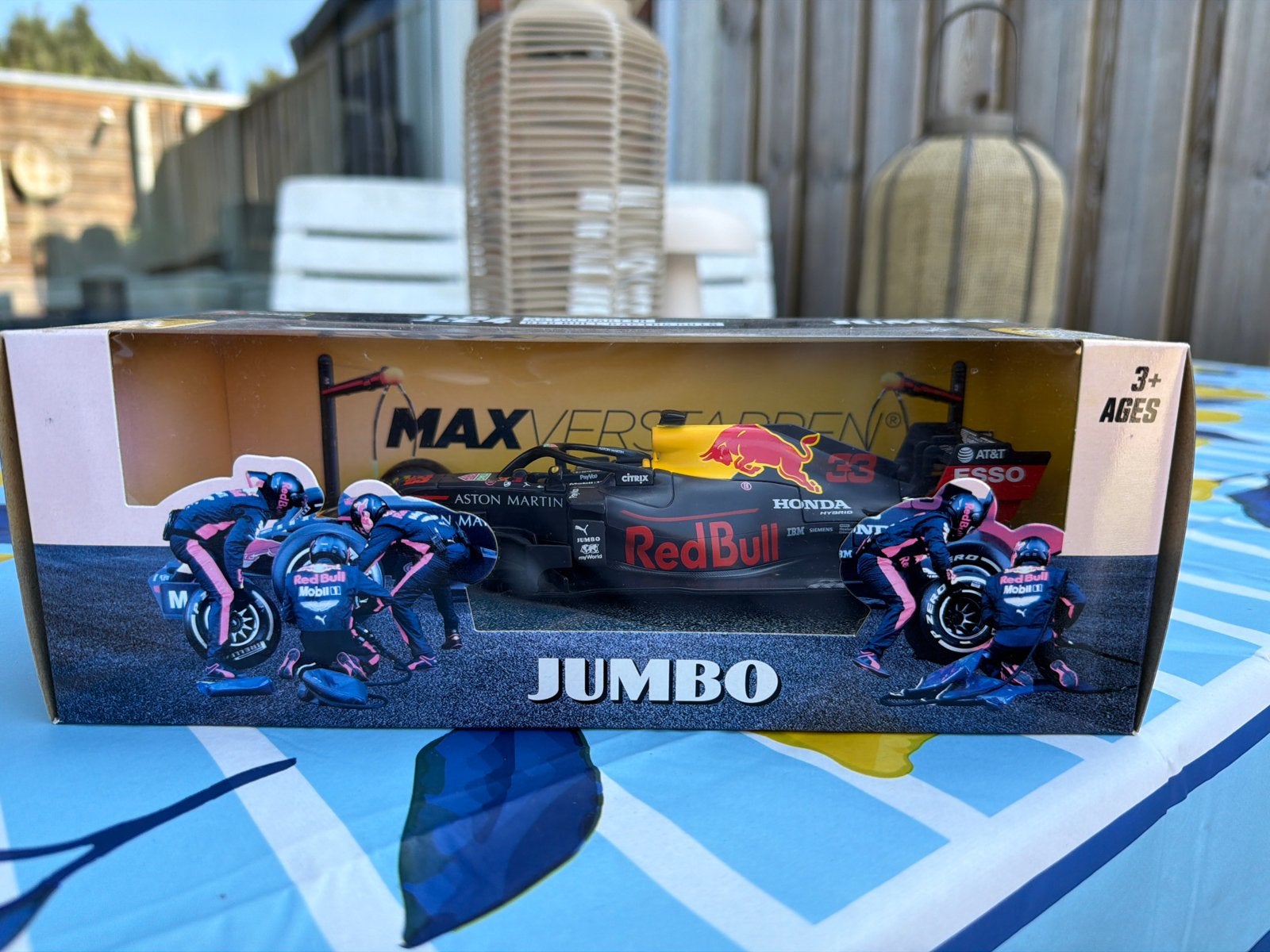 Max Verstappen Red Bull Racing F1 modelauto Jumbo, Overige merken, Auto, 1:32 tot 1:50, Nieuw