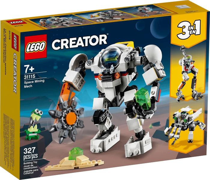 Lego Creator 31115 - Space Mining Mech NIEUW IN DOOS, Lego, Nieuw, Ophalen of Verzenden, Ongeopend/sealed
