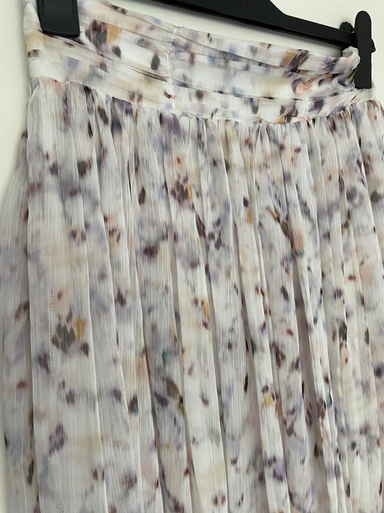 Nieuw met prijsk prachtige lange maxi rok van h&m trend m 38, Kleding | Dames, Rokken, Maat 38/40 (M), Wit, Nieuw, Ophalen of Verzenden