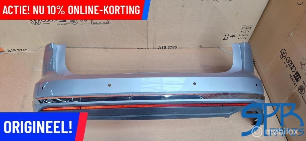 VW TOUAREG 760 ACHTERBUMPER LZ7G 760807421A 760807417E 6XPdc, Volkswagen, Nieuw, Ophalen of Verzenden, Achter