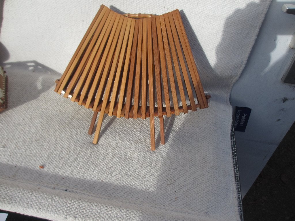 Div. Vintage Bamboe /Fruitschalen en set fruitmesjes, Antiek en Kunst, Ophalen of Verzenden