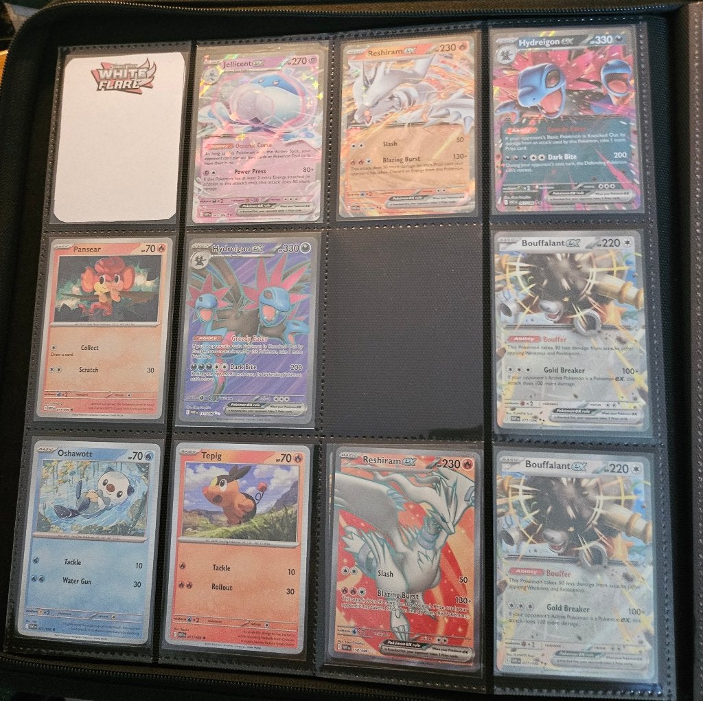 Pokemon kaarten. White Flare (WHT), Ophalen of Verzenden, Zo goed als nieuw, Meerdere kaarten