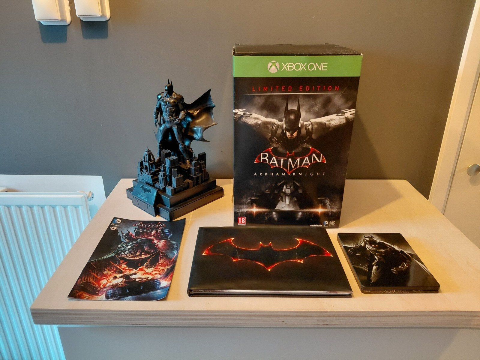 Batman Arkham Knight Limited Edition Xbox One, Avontuur en Actie, Vanaf 18 jaar, 1 speler, Ophalen of Verzenden