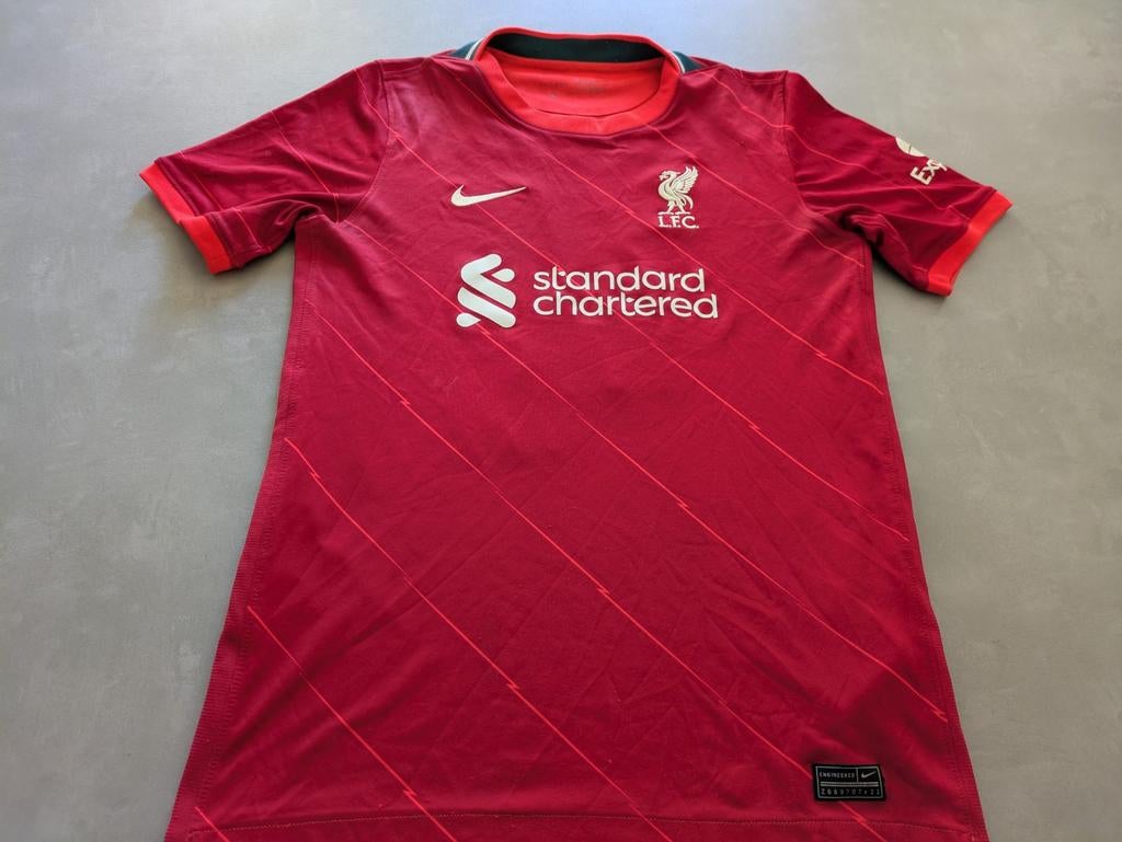 Voetbalshirt Liverpool Van Dijk Virgil shirt verzamelen, Ophalen of Verzenden, Zo goed als nieuw, Shirt