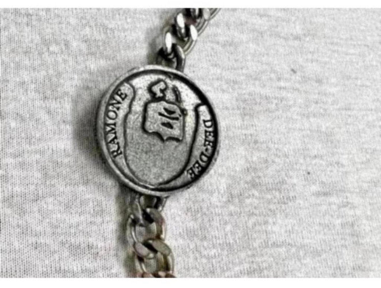 Speciale broek-ketting Band - Ramones hey ho let’s go chain, Ophalen of Verzenden, Zo goed als nieuw, H, H