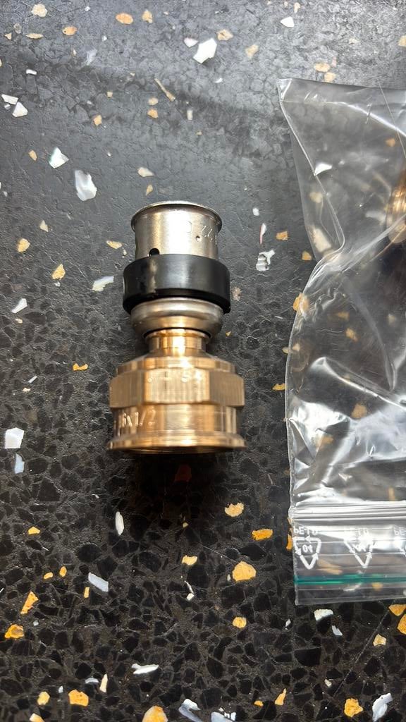 729608 Viega Smartpress 16 x 1/2” bi.dr, Ophalen of Verzenden, Nieuw, Koper, Overige typen